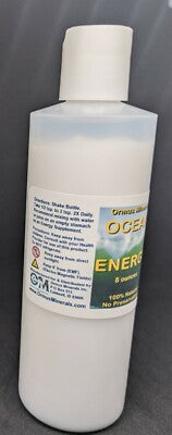 Ormus minerals Ocean Energy Mental Health Clarity Better Vision immunity 8oz