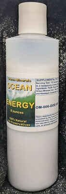 Ormus minerals Ocean Energy Mental Health Clarity Better Vision immunity 4oz