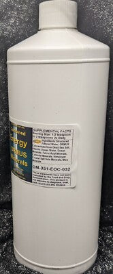 Combined Energy Ormus Mental Health Clarity Vision Immunity Aches Pains 32oz