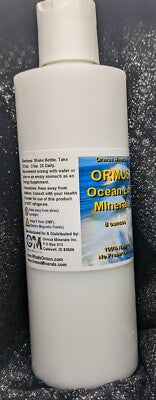 Ormus Ocean Life Minerals Mental Health Clarity Digestion Immunity 16oz