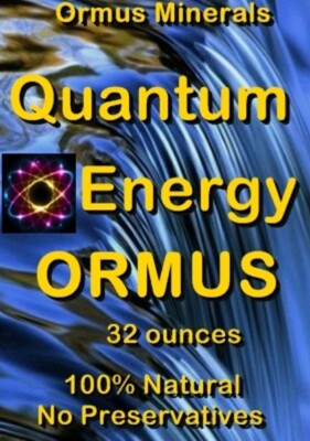 Quantum Energy Ormus Mental Health Clarity Vision Support Immunity 32oz