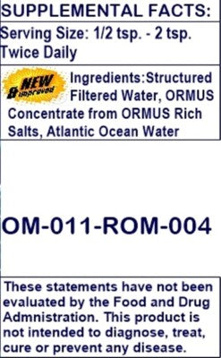 Ormus minerals Best Pure Dead Sea Ormus Manna Balanced Boosted Health Energy 4oz