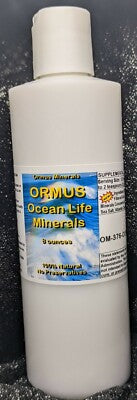 Ormus Ocean Life Minerals Mental Health Clarity Digestion Immunity 8oz
