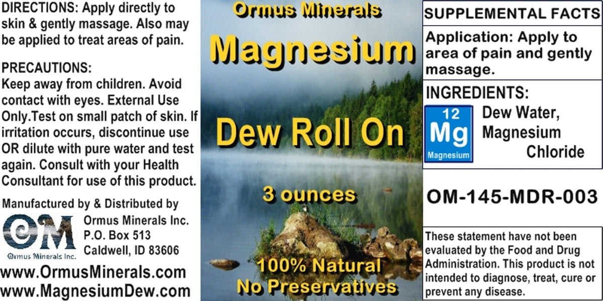 Magnesium Oil Roll on