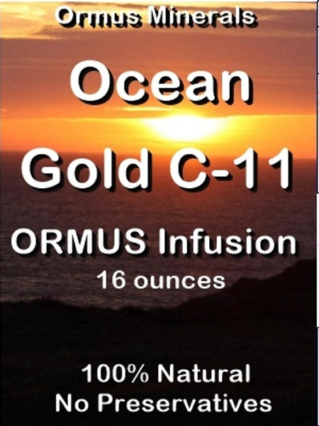 Ormus c11 Manna - Monatomic m-state gold liquid Ormus, Balanced Foundation