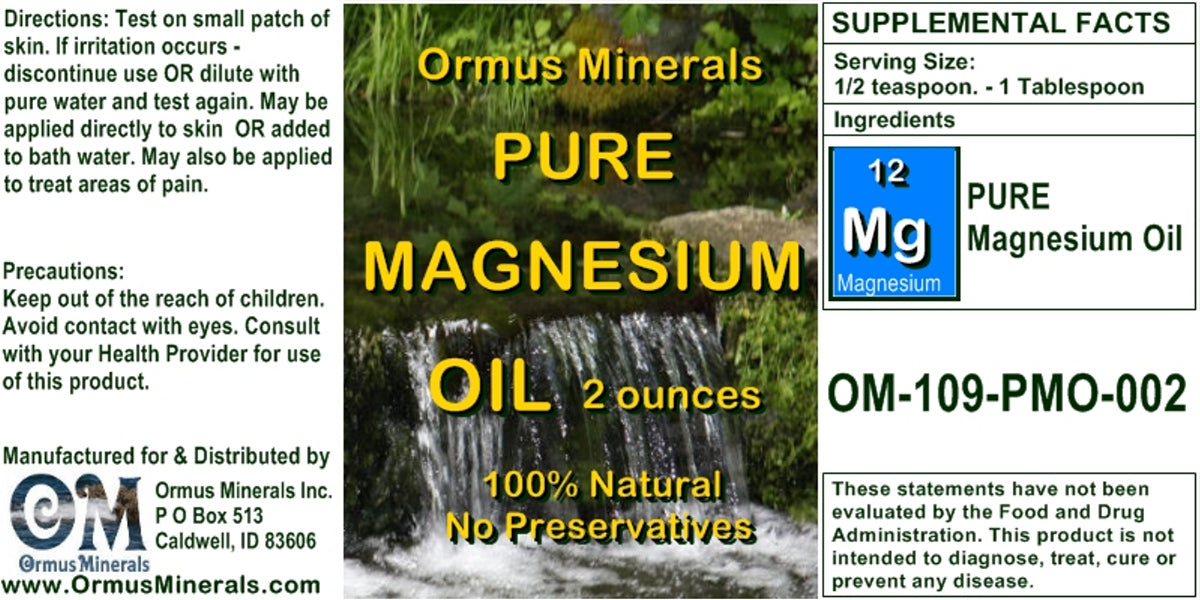 Pure Magnesium Oil