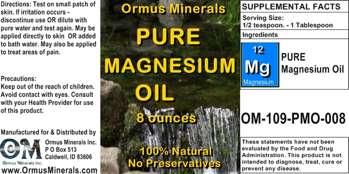 Pure Magnesium Oil