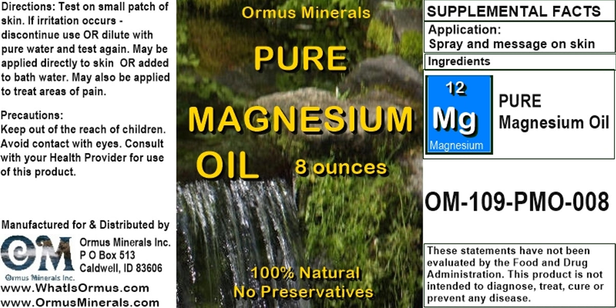 Pure Magnesium Oil