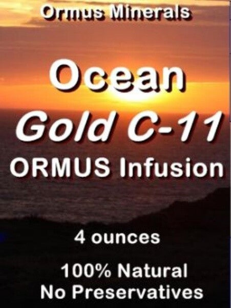 Ormus c11 Manna - Monatomic m-state gold liquid Ormus, Balanced Foundation