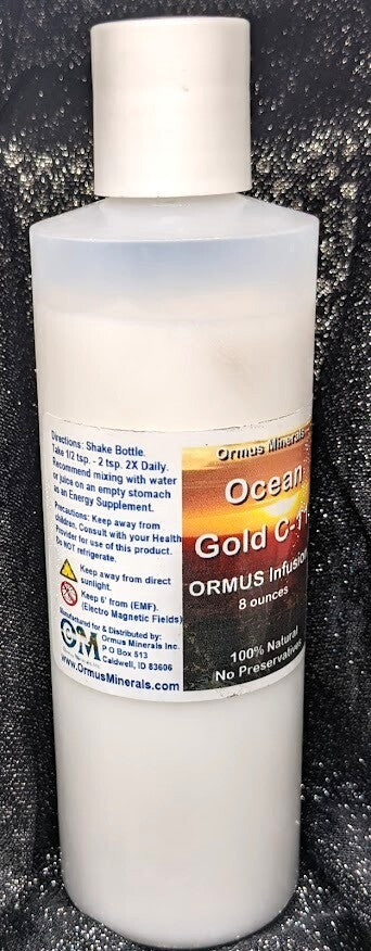 Ormus c11 Manna - Monatomic m-state gold liquid Ormus, Balanced Foundation