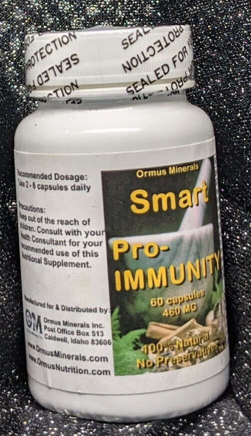 Smart Pro-Immunity Booster Probiotics Energy Minerals Humic Fulvic Acid 60 caps