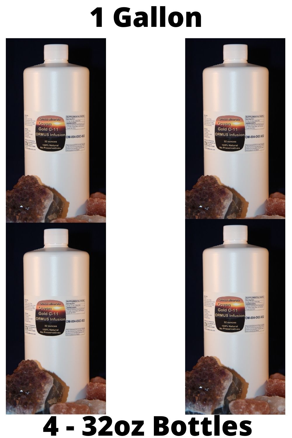 Ormus c11 Manna - Monatomic m-state gold liquid Ormus, Balanced Foundation