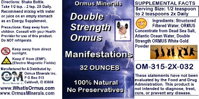 Ormus Manna-Festations Extra Strength
