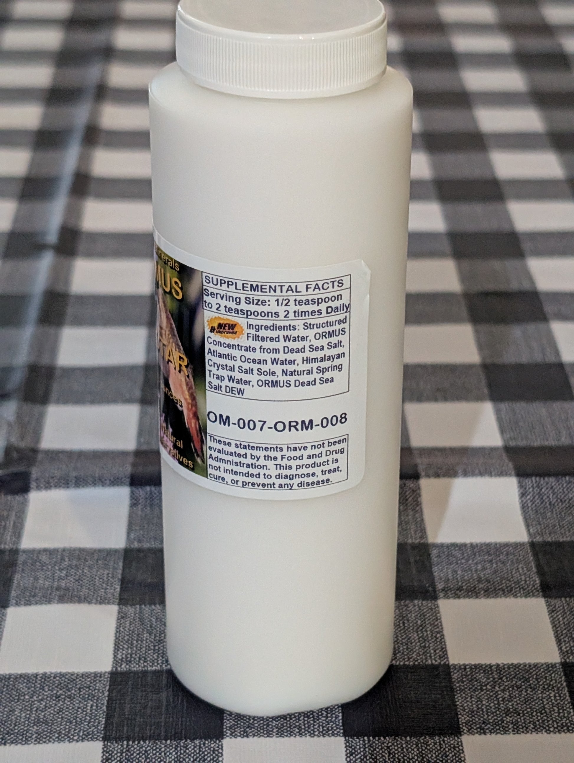 Ormus Minerals Ormus Nectar Mental Health Better Senses Immunity Energy 8oz