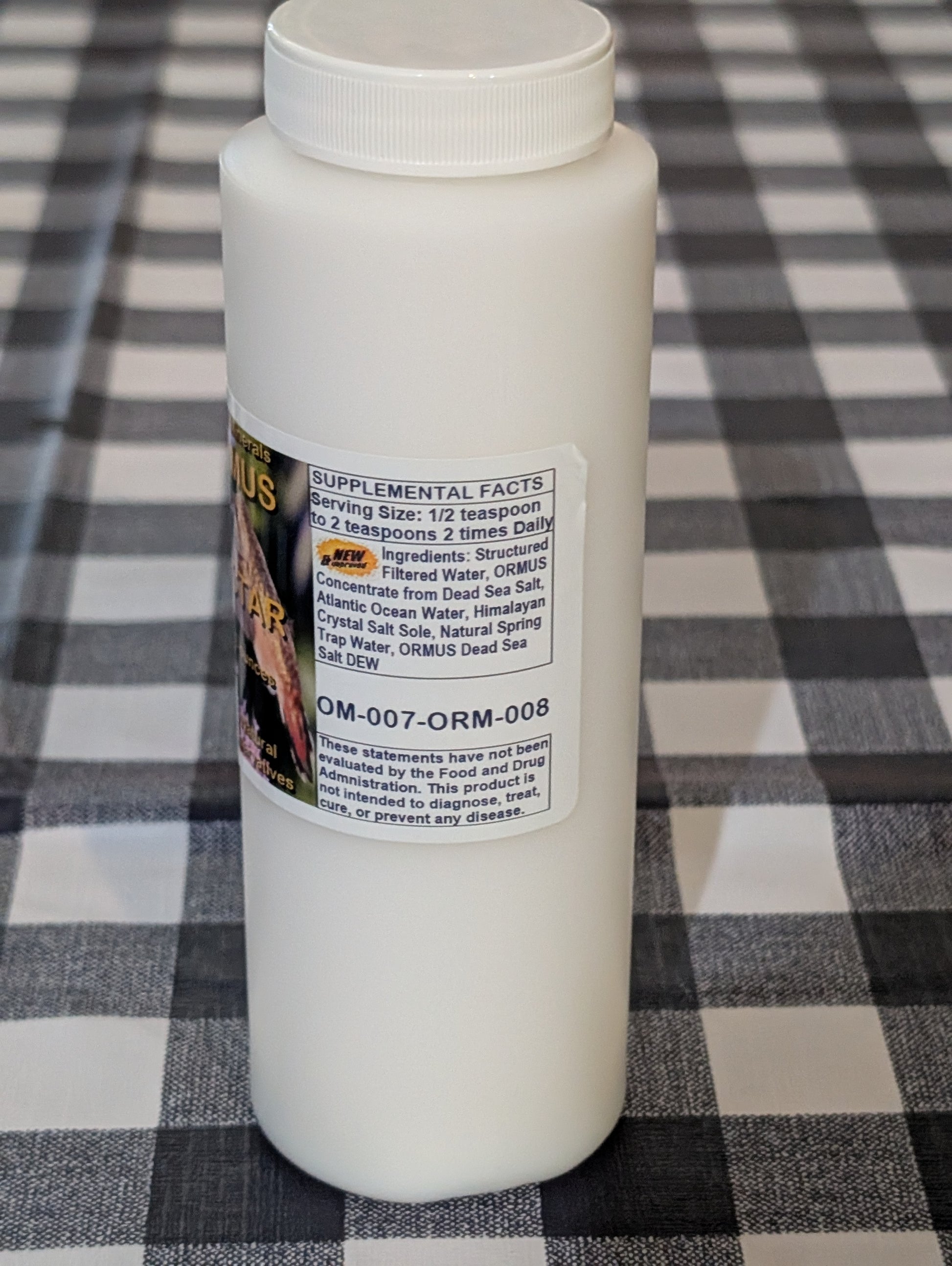 Ormus Minerals Ormus Nectar Mental Health Better Senses Immunity Energy 8oz