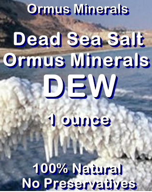 Ormus Minerals Dead Sea Salt Ormus Minerals DEW