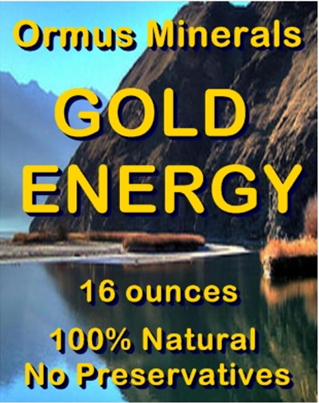 Ormus Minerals GOLD Energy