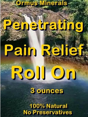Ormus Minerals -Penetrating Pain Relief Roll On