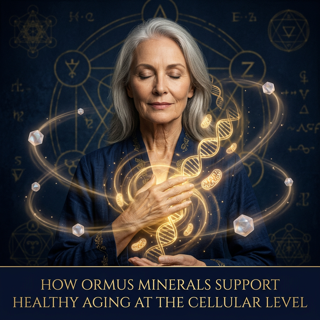 How Ormus Minerals Support Healthy Cellular Aging - Ormus Minerals ocean trace mineral supplement