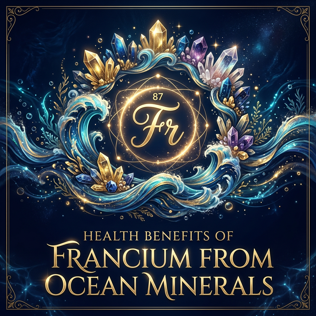 Health Benefits of Francium from Ocean Minerals