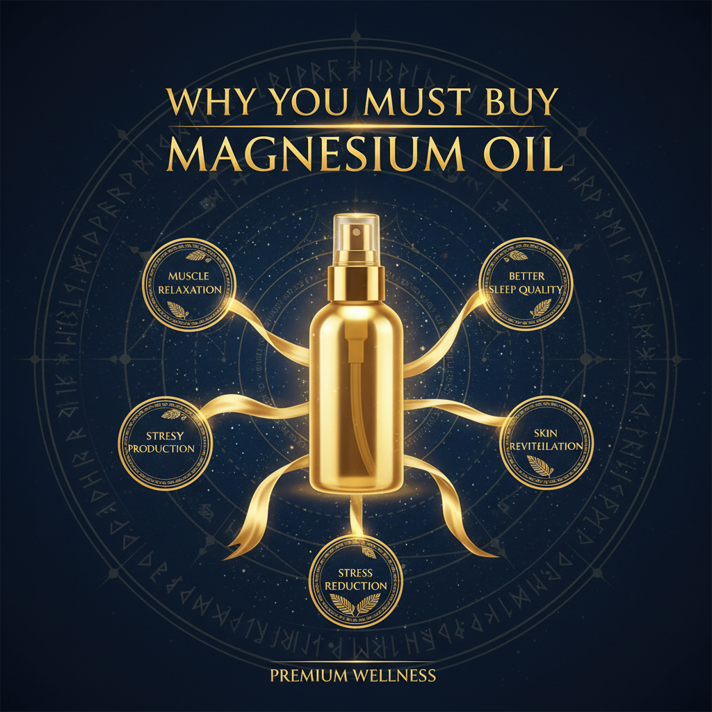 Why You Must Buy Magnesium Oil
