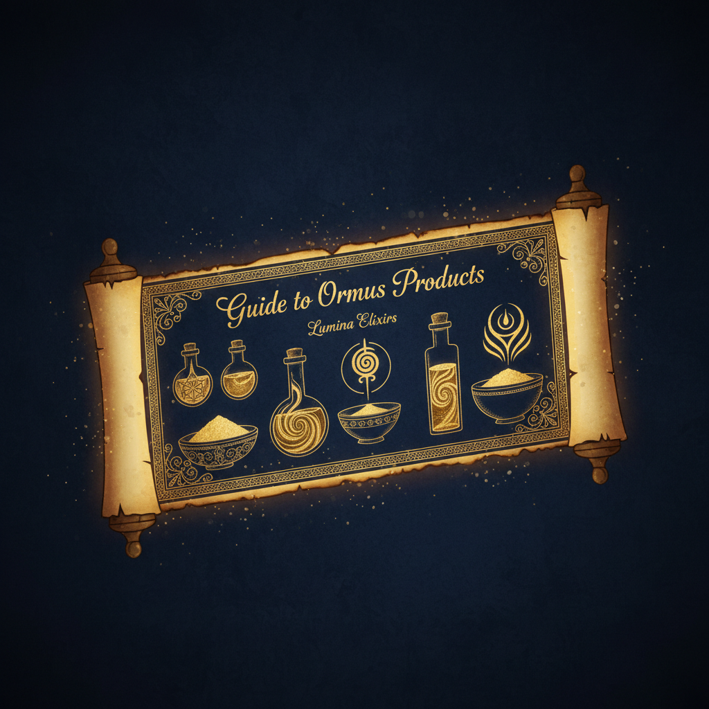 Guide to Ormus Products