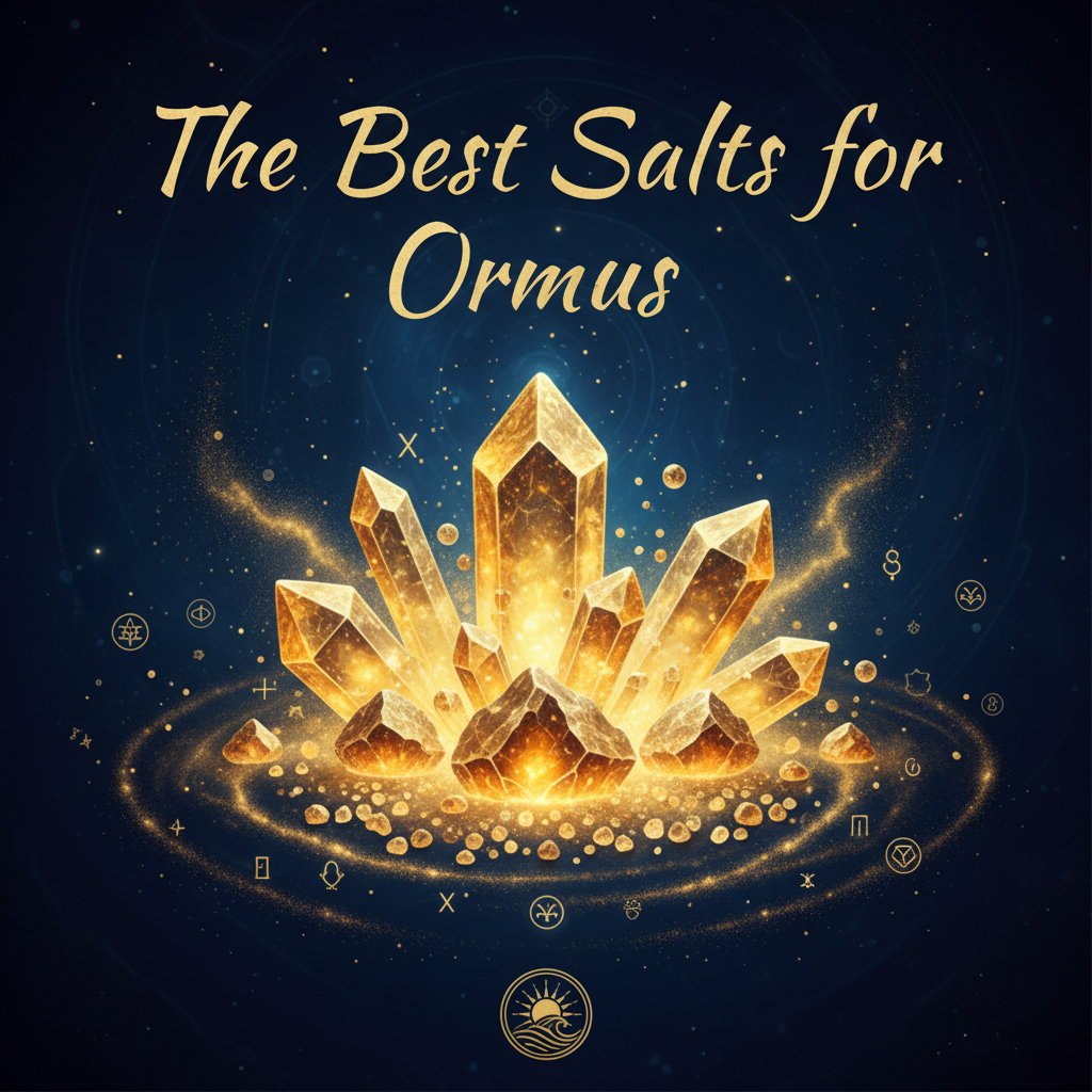 The Best Salts for Ormus