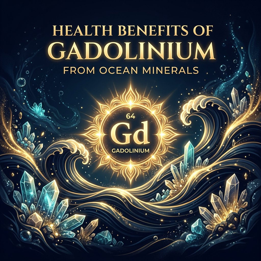 Health Benefits of Gadolinium from Ocean Minerals