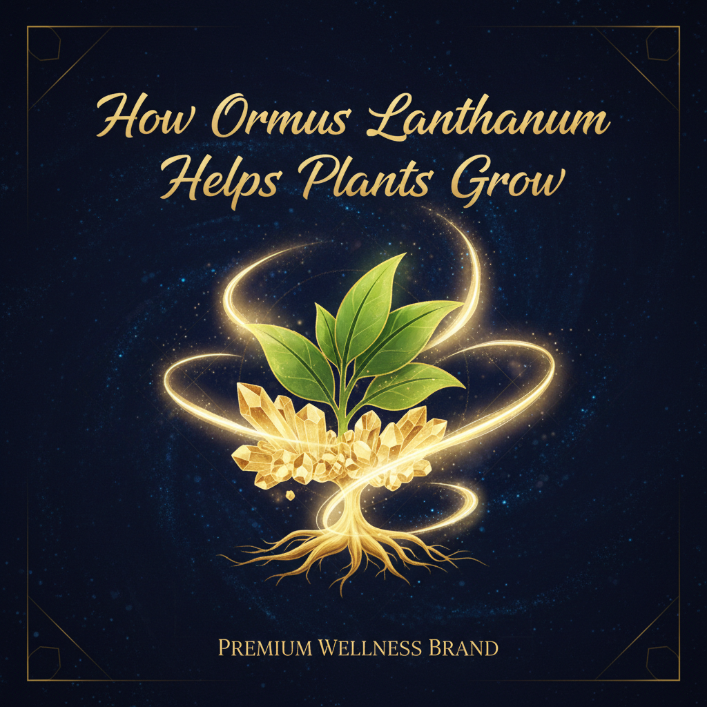 How Ormus Lanthanum Helps Plants Grow