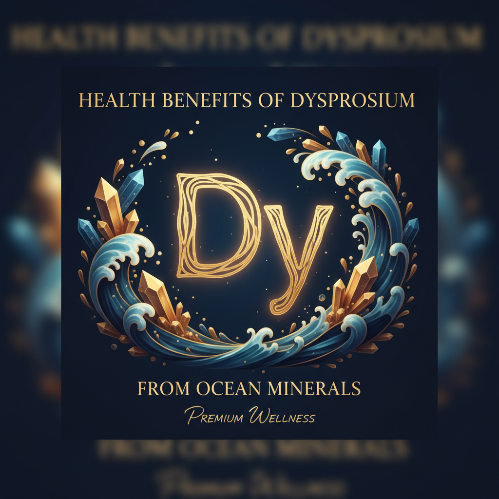 Health Benefits of Dysprosium from Ocean Minerals