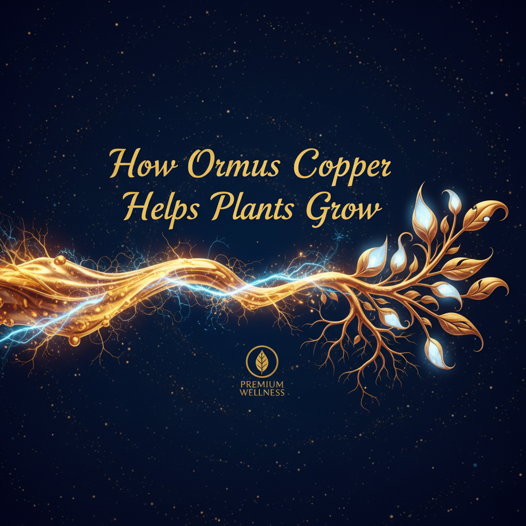 How Ormus Copper Helps Plants Grow