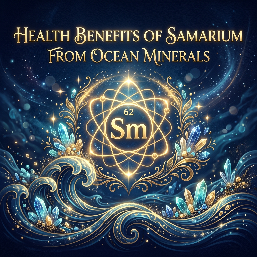 Health Benefits of Samarium from Ocean Minerals