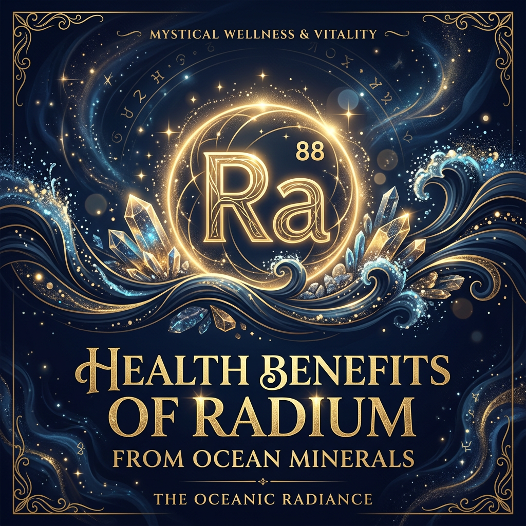 Health Benefits of Radium from Ocean Minerals