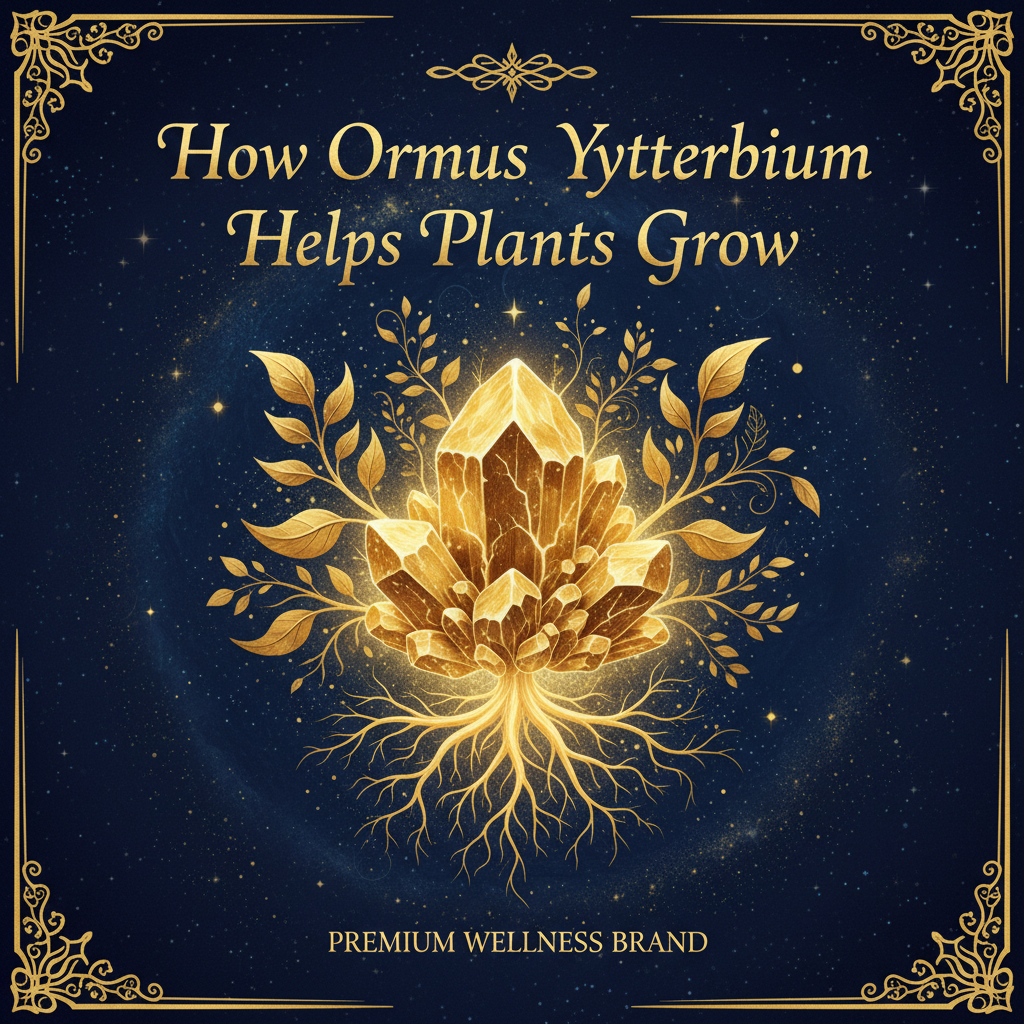 How Ormus Ytterbium Helps Plants Grow