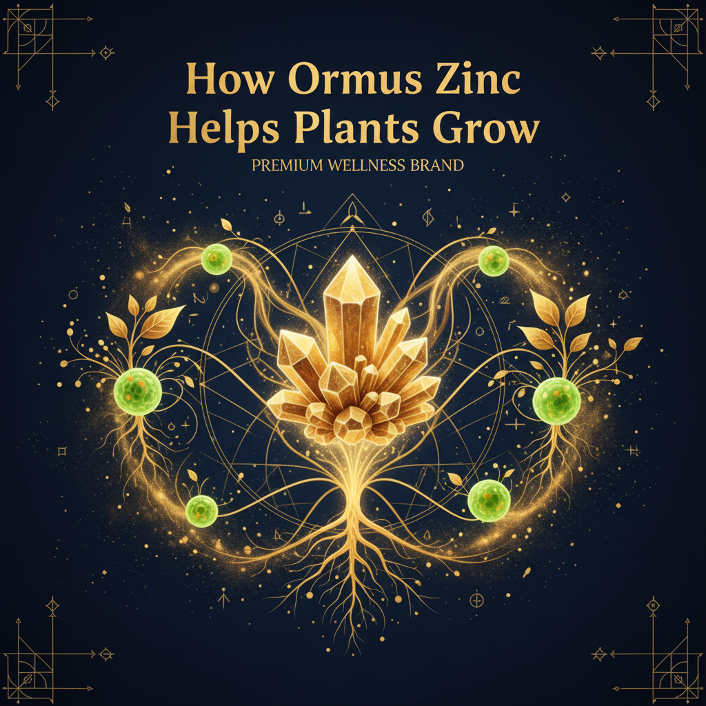 How Ormus Zinc Helps Plants Grow