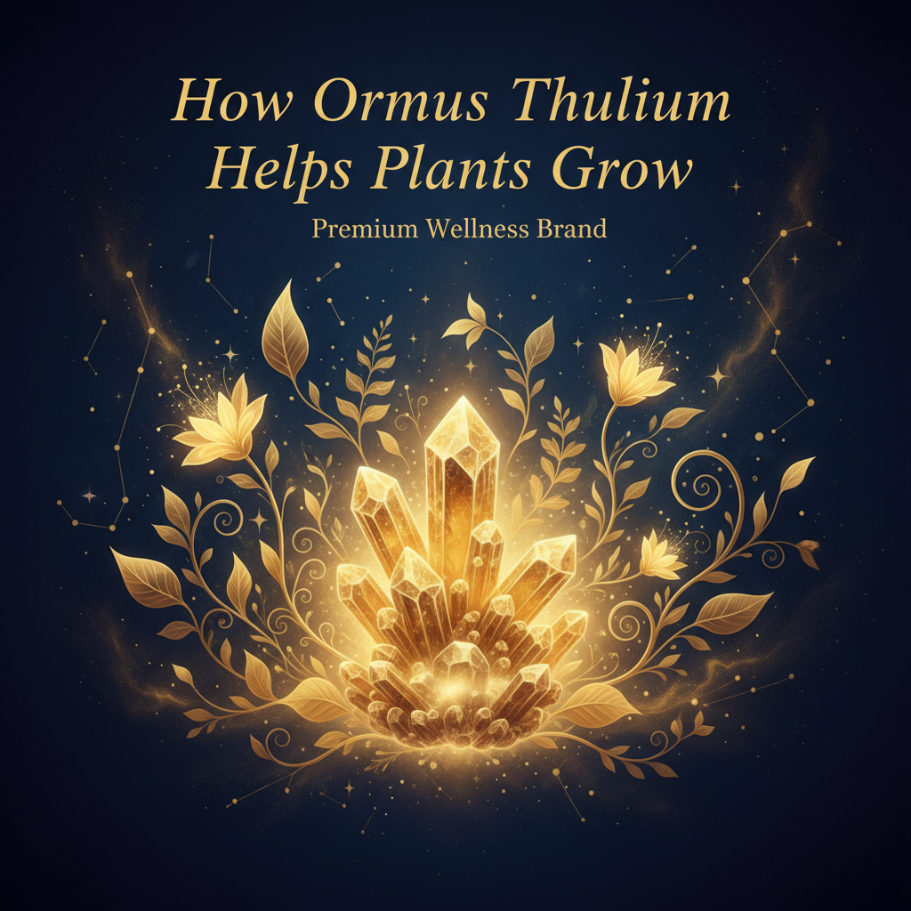 How Ormus Thulium Helps Plants Grow