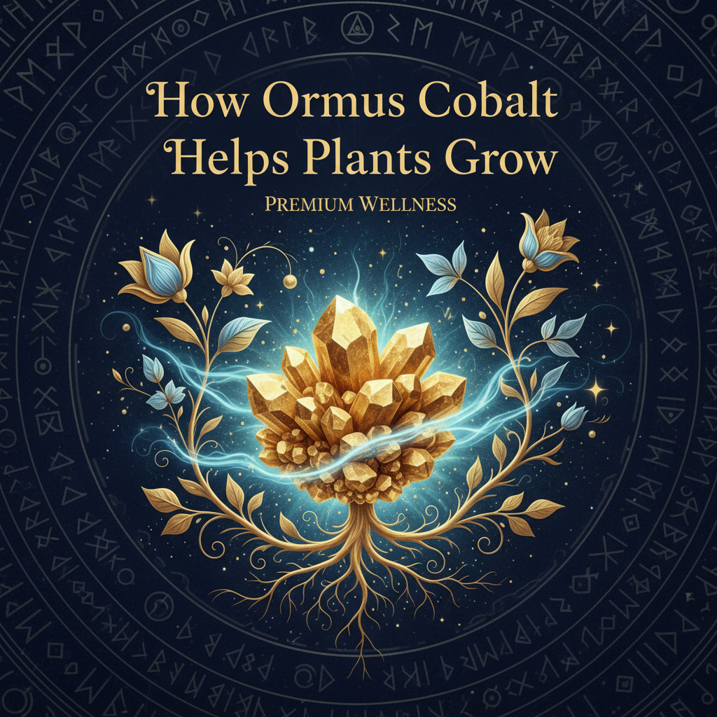 How Ormus Cobalt Helps Plants Grow