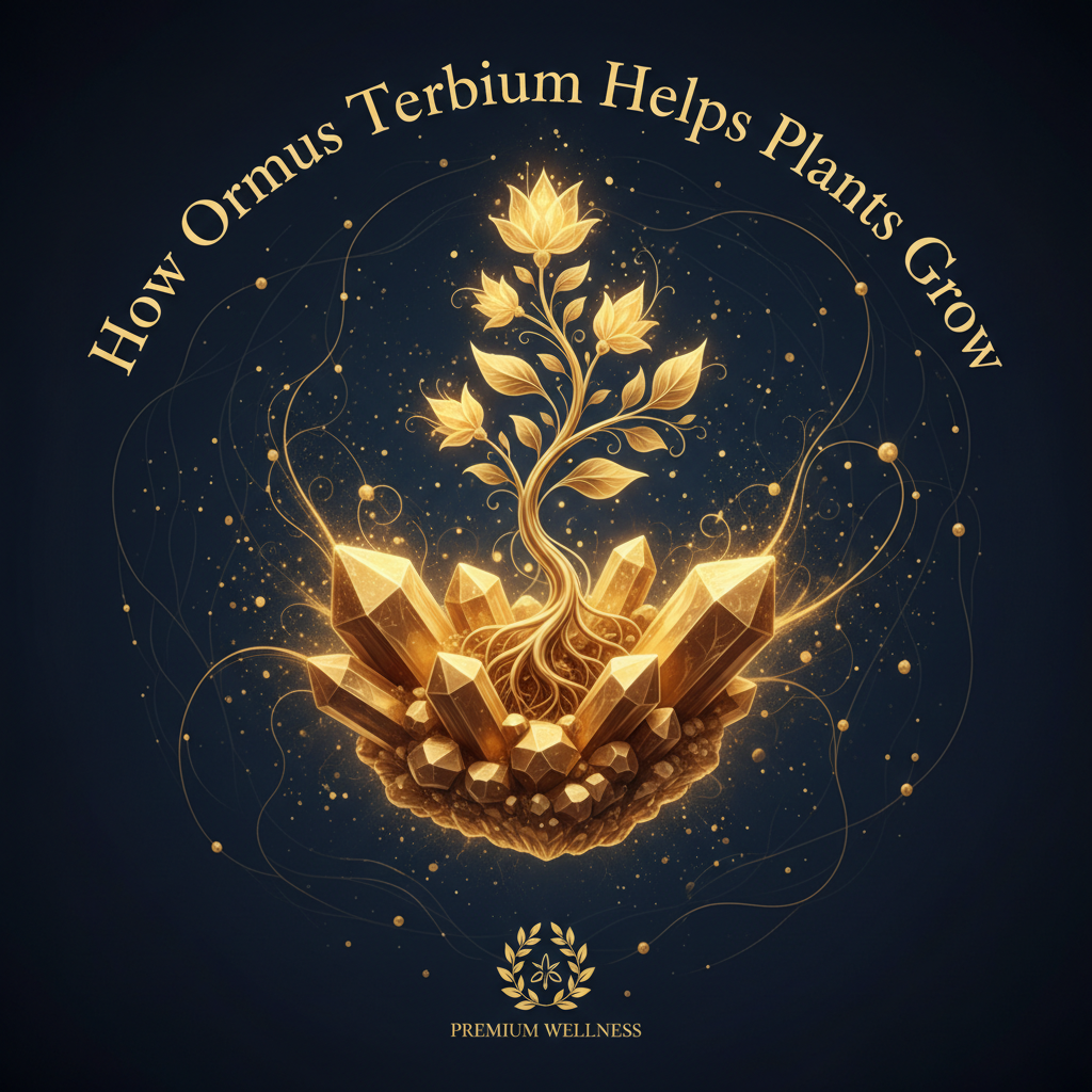 How Ormus Terbium Helps Plants Grow