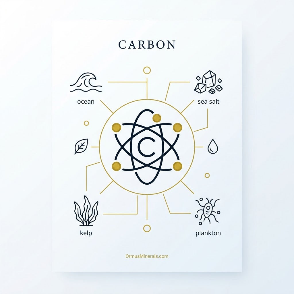 Carbon from Sea Minerals: Health Benefits & Uses