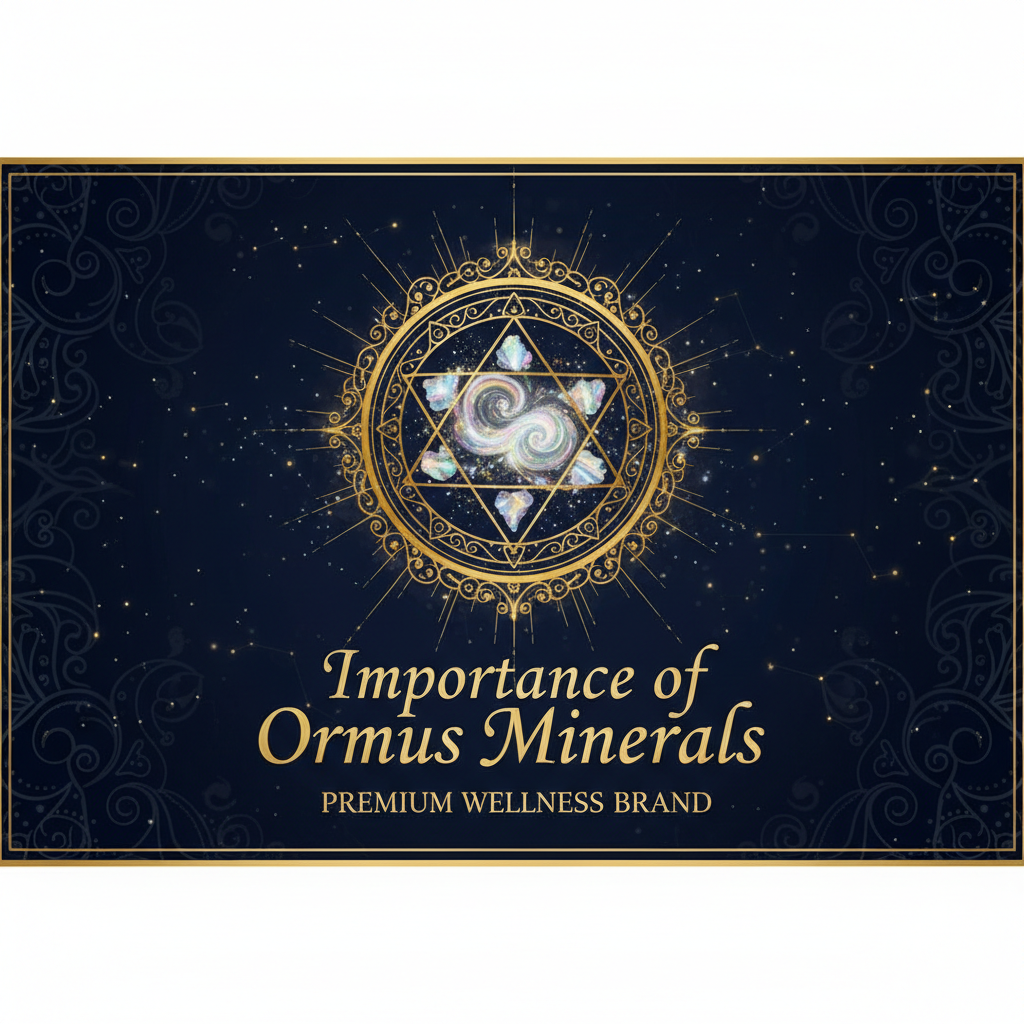 Importance of Ormus Minerals