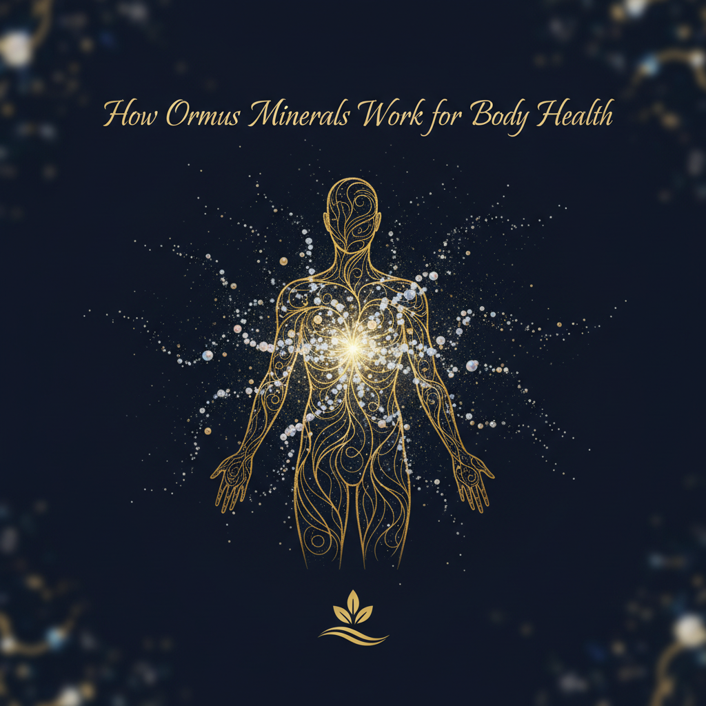 How Ormus Minerals Work for Body Health