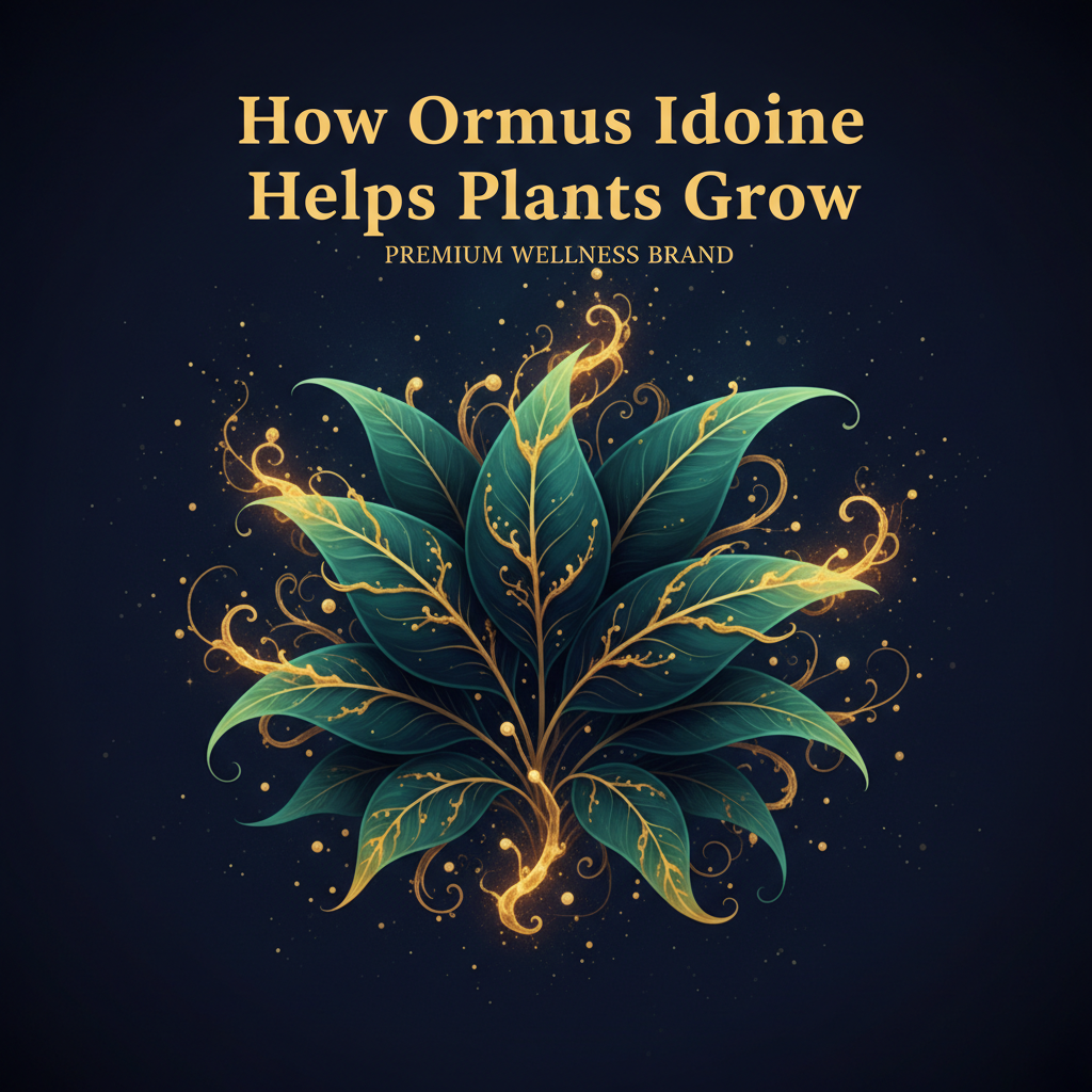 How Ormus Iodine Helps Plants Grow