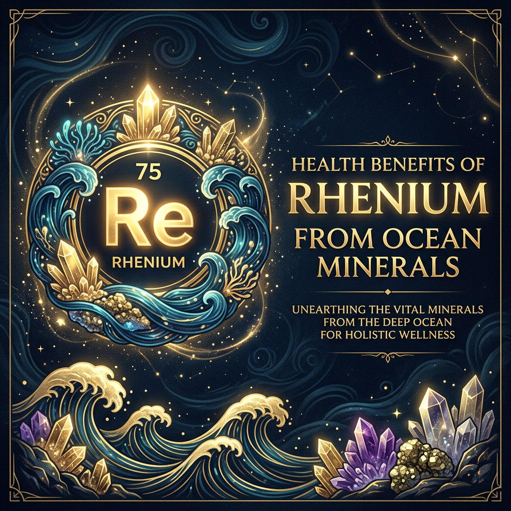 Health Benefits of Rhenium from Ocean Minerals