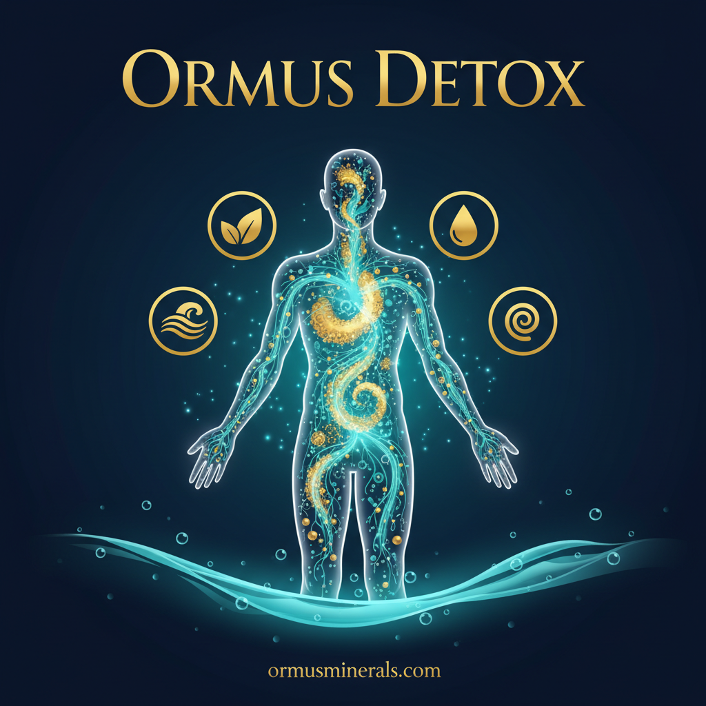 Ormus Detox: Can Ocean Minerals Support Cleansing? - Ormus Minerals Infographic