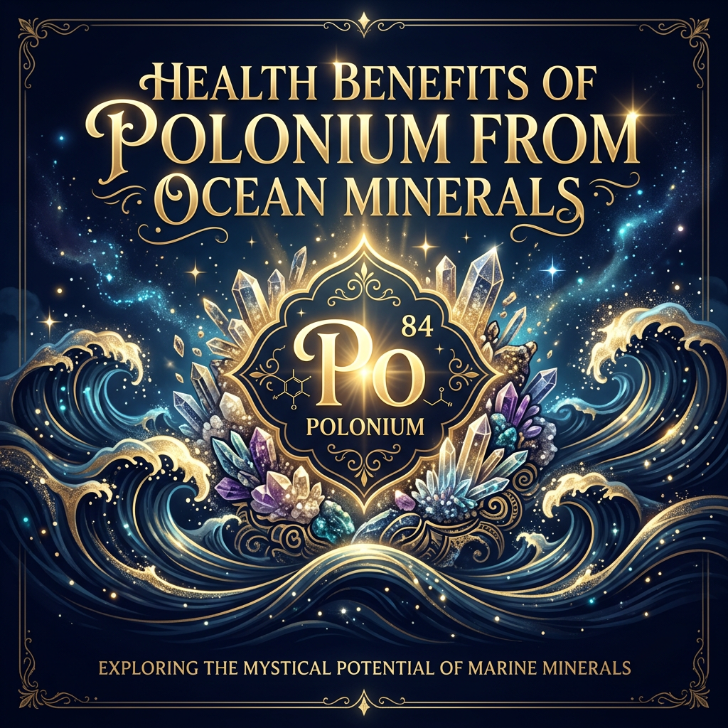 Health Benefits of Polonium from Ocean Minerals