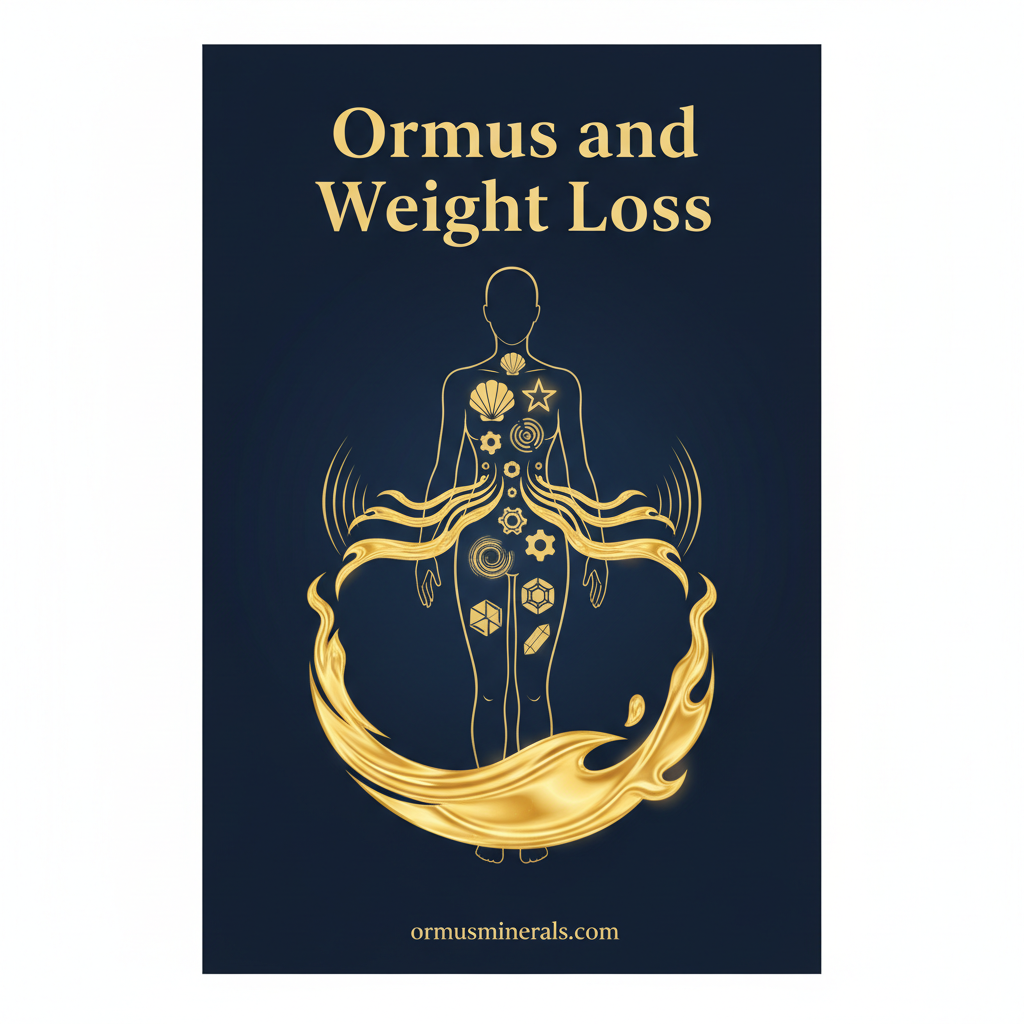 Ormus and Weight Loss: What the Research Shows - Ormus Minerals Infographic