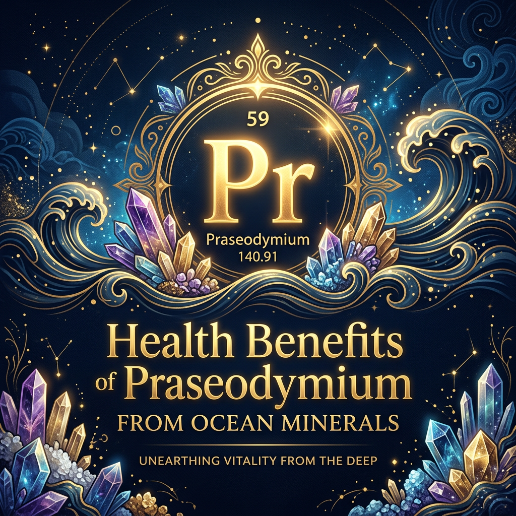 Health Benefits of Praseodymium from Ocean Minerals