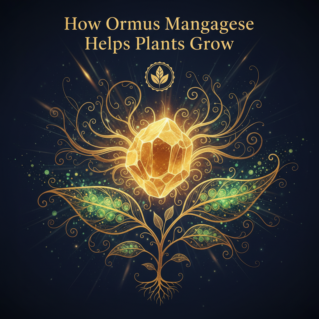 How Ormus Manganese Helps Plants Grow