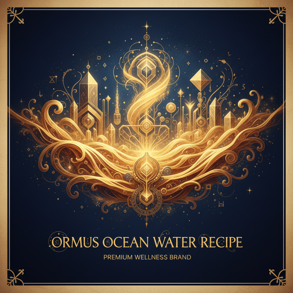 Ormus Ocean Water Recipe