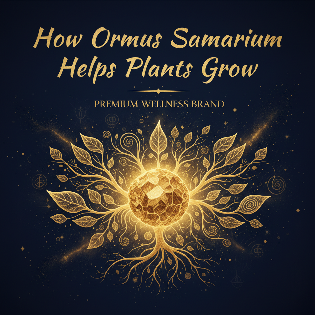 How Ormus Samarium Helps Plants Grow